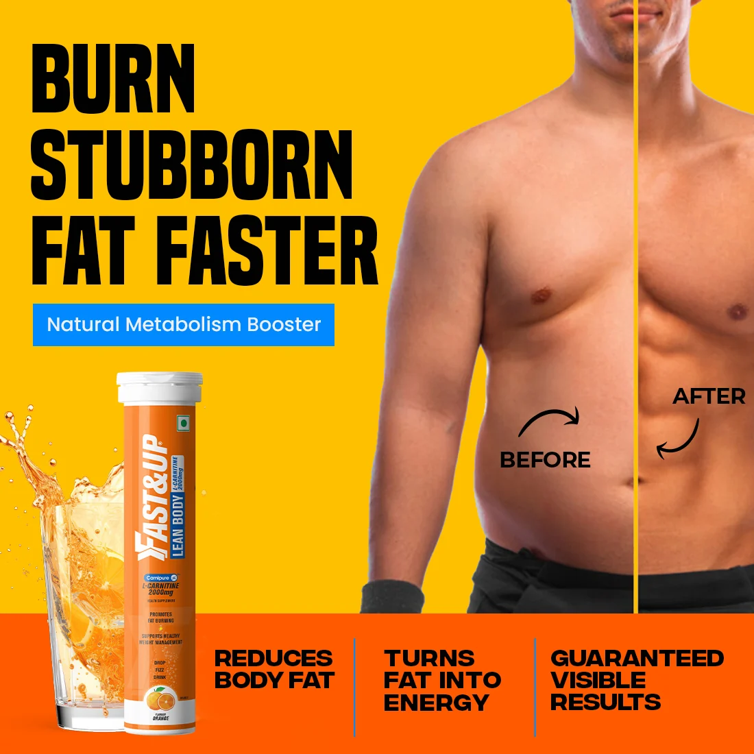 Lean Body helps burn stubborn fat faster