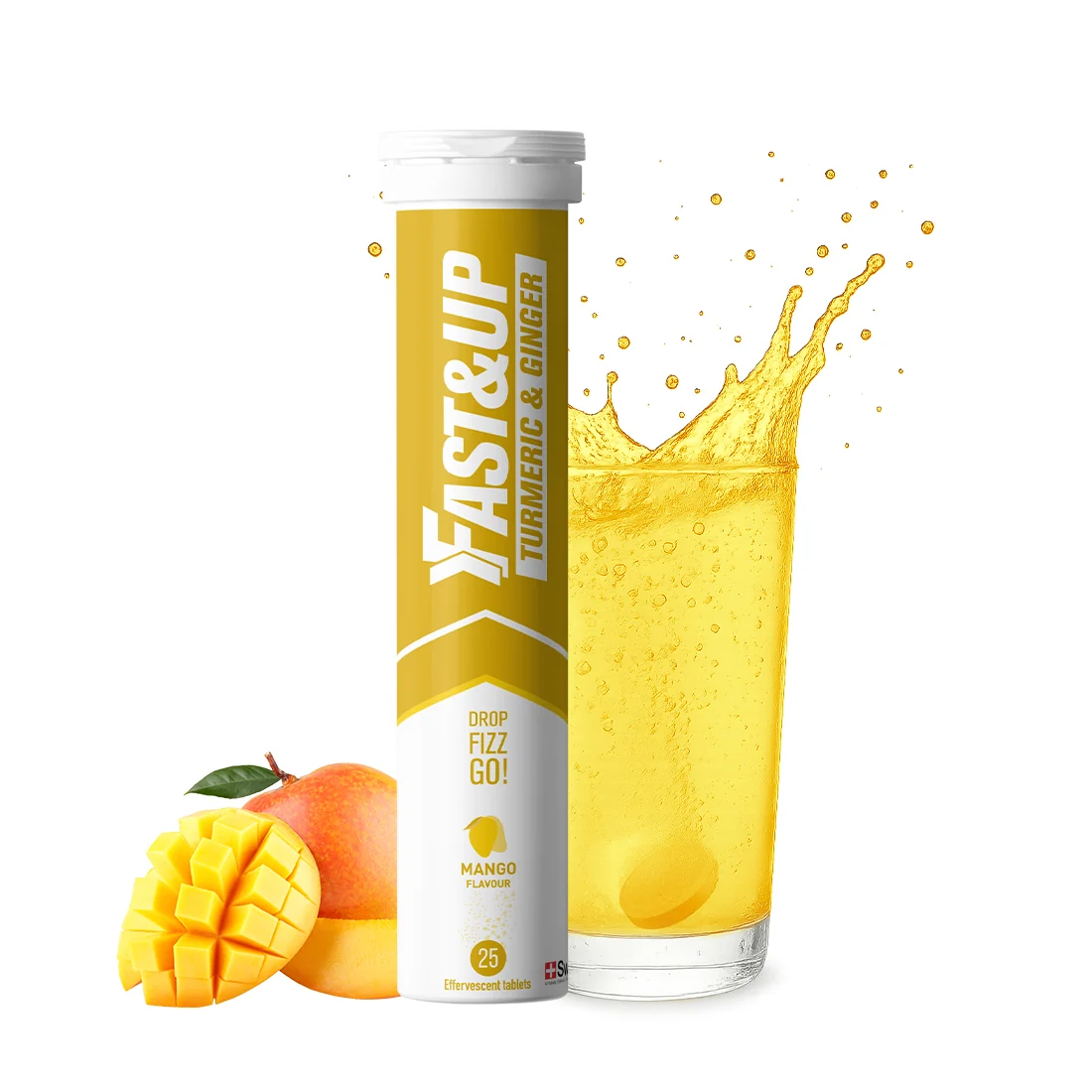 Turmeric & Ginger Tablets for Immunity Support Mango
