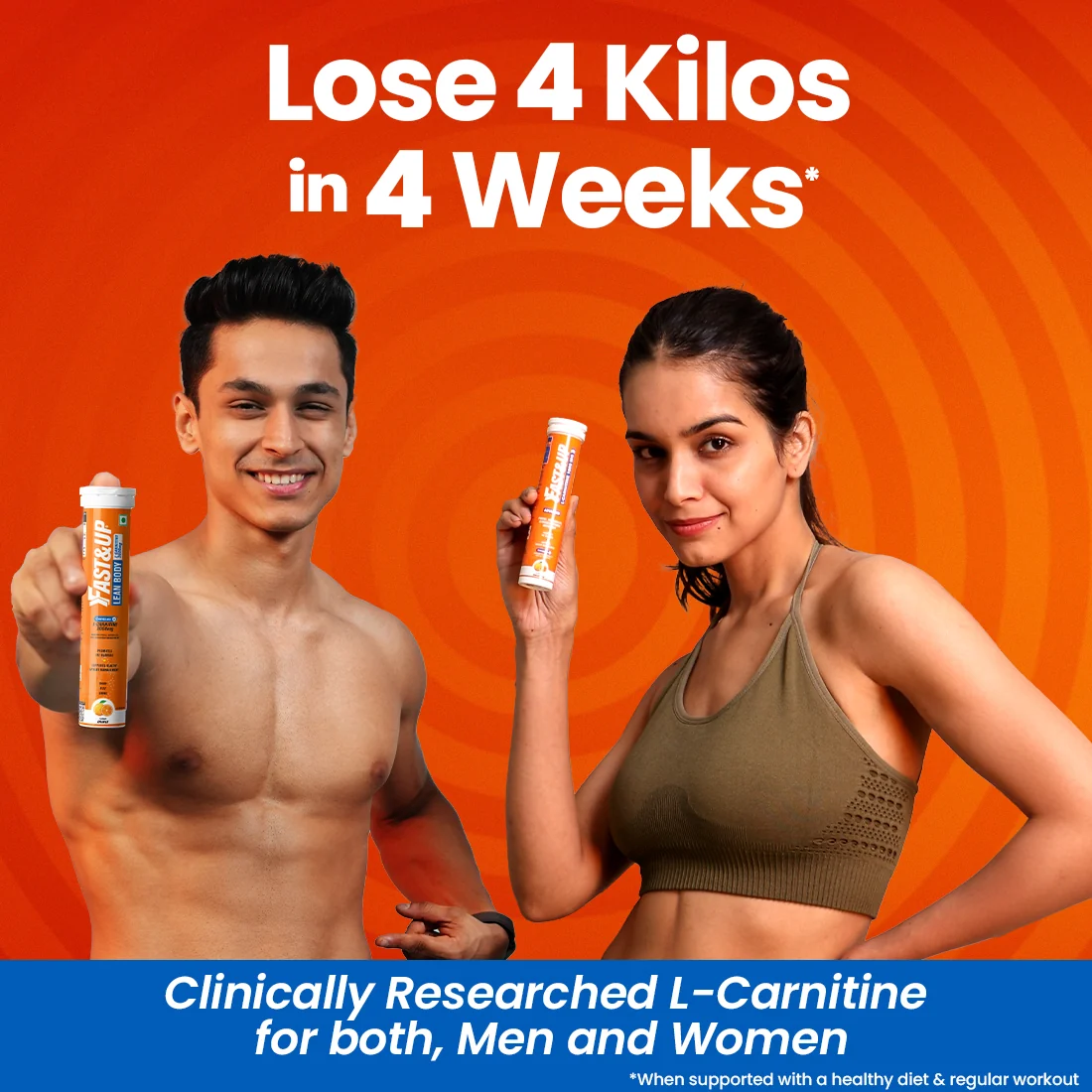 Clinically researched L-Carnitine for men and women